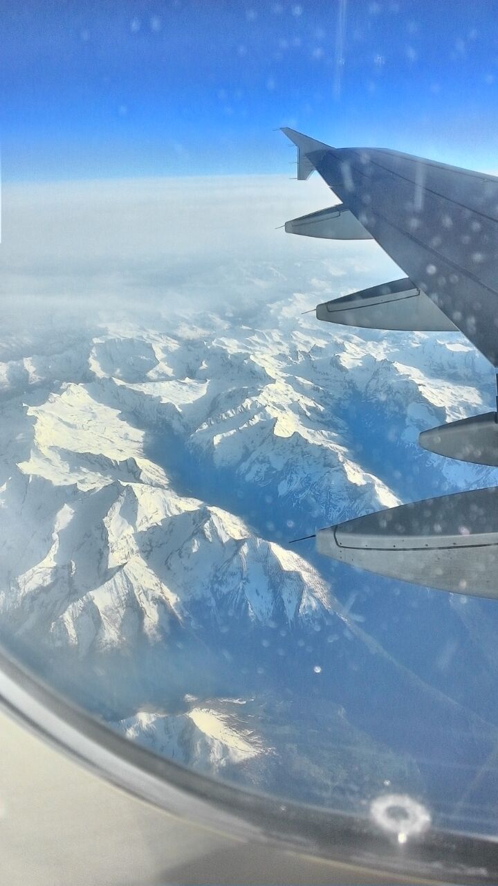 Tom over Alps